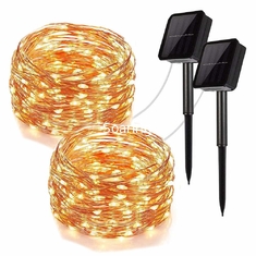 Solar String Lights Outdoor, Waterproof Copper Wire Solar Fairy Lights for Tree Garden Xmas Party Wedding