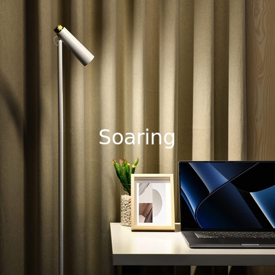 Floor Lamp Modern Slim Design Reading Light LED Floor Lamps for Bedroom Living Room Office Corner Metal Material 3 Color