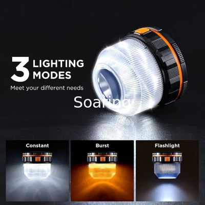 Camping Lantern, LED Camping Tent Lights, Mini Lantern Flashlight with Magnetic Base, IPX5 Waterproof