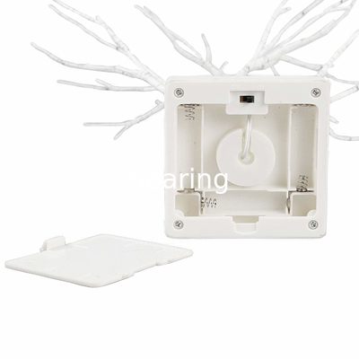Tabletop Bonsai Tree Light with for Bedroom Desktop Christmas Party Indoor Decoration Lights (Warm White), DIY, Battery