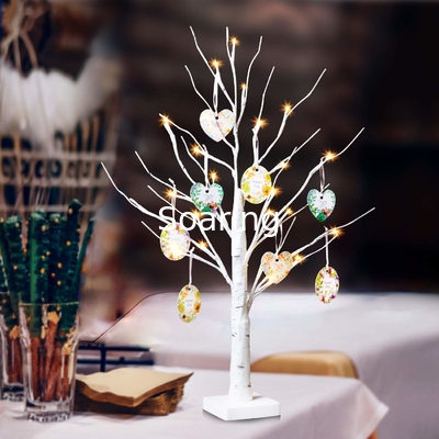 Tabletop Bonsai Tree Light with for Bedroom Desktop Christmas Party Indoor Decoration Lights (Warm White), DIY, Battery