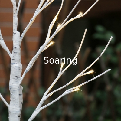 Tabletop Bonsai Tree Light with for Bedroom Desktop Christmas Party Indoor Decoration Lights (Warm White), DIY, Battery
