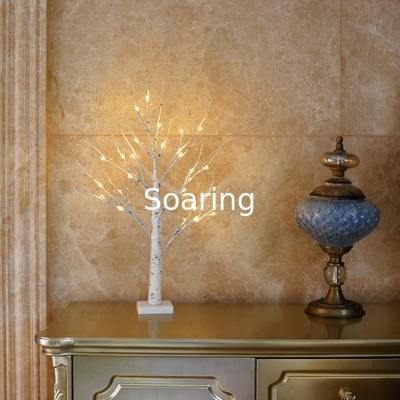 Tabletop Bonsai Tree Light with for Bedroom Desktop Christmas Party Indoor Decoration Lights (Warm White), DIY, Battery