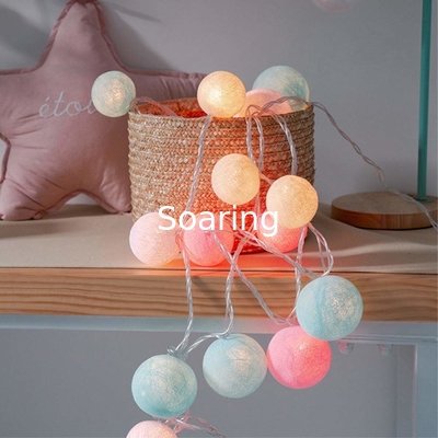 LED Light String , Battery-Operated, Mood Lighting, White/Grey/Brown Christmas atmosphere decorate Wedding