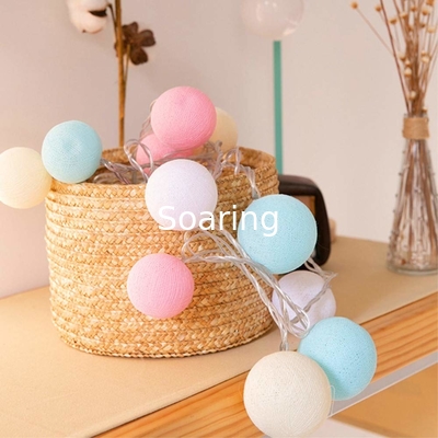 LED Light String , Battery-Operated, Mood Lighting, White/Grey/Brown Christmas atmosphere decorate Wedding
