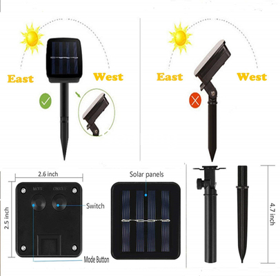LED Crystal Ball LED Solar Lamp Power LED String Fairy Lights Garlands Garden Christmas Decor for Outdoor