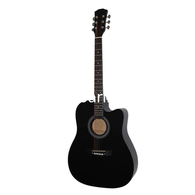 Guitar Wholesale 6 String 40 inch Spruce Veneer acoustic electric Guitar for beginner